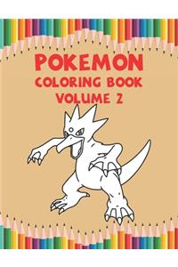 Pokemon Coloring Book Volume 2