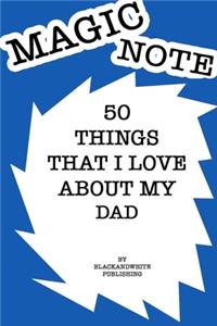 50 Things I Love About My Club Notebook JOURNAL/NOTEBOOK Perfect as a Gift for all ages all genders