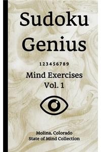 Sudoku Genius Mind Exercises Volume 1