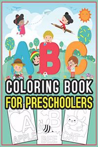 ABC Coloring Book for Preschoolers