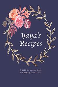 Yaya's Recipes
