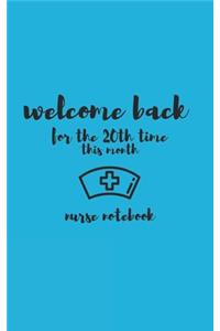welcome back ... journal for nurse /doula / midwife