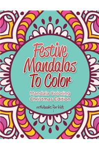 Festive Mandalas To Color