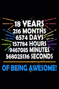 18 Years Of Being Awesome