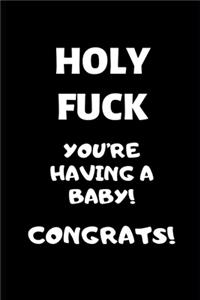 Holy Fuck! You're Having a Baby! Congrats