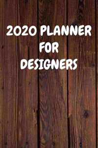 2020 Planner for Designers