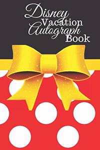 Disney Vacation Autograph Book