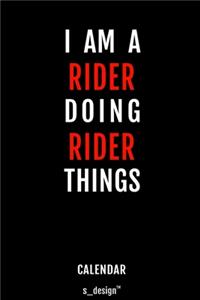 Calendar for Riders / Rider