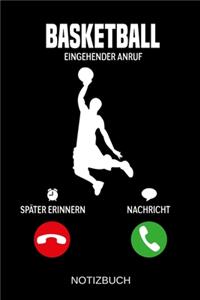 Basketball Eingehender Anruf