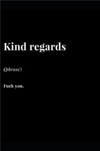 Kind regards