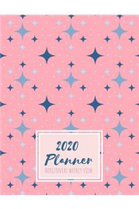 2020 Planner Horizontal Weekly View