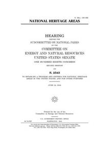 National heritage areas