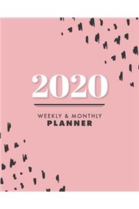2020 Weekly & Monthly Planner