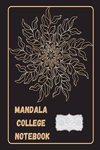 Mandala College Notebook