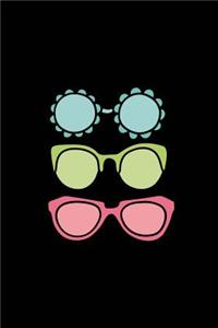 Summer Shades: 150 Lined Journal Pages / Diary / Notebook with Sunglasses on the Cover