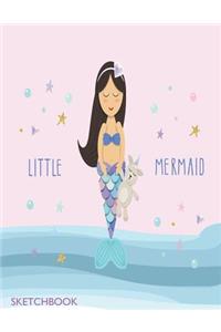Little mermaid sketchbook