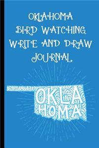 Oklahoma Bird Watching Write and Draw Journal