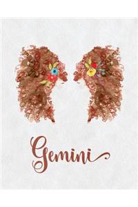 Gemini Zodiac Creative Notebook Journal