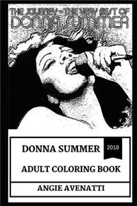 Donna Summer Adult Coloring Book