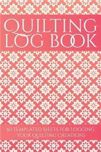 Quilting Log Book