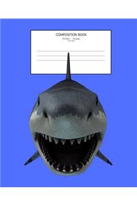 Shark Composition Book