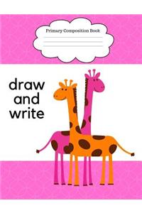 Primary Composition Book Draw and Write