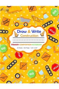 Draw and Write Primary Composition Notebook