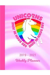 2019 - 2021 Weekly Planner