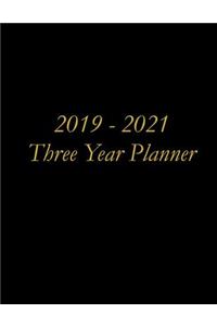 2019 - 2021 Three Year Planner