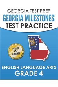 Georgia Test Prep Georgia Milestones Test Practice English Language Arts Grade 4