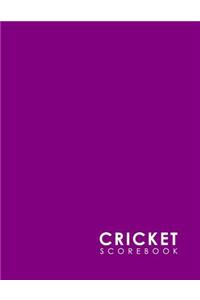 Cricket Scorebook