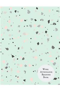 Work Attendance register Book