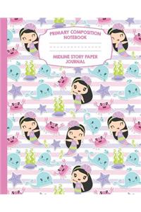 Primary Composition Notebook Midline Story Paper Journal