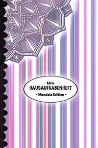 Mein Hausaufgabenheft - Mandala Edition -