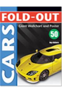 Fold-Out Cars: Giant Wallchart and Poster Plus 50 Big Stickers