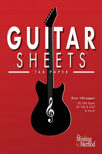 Guitar Sheets TAB Paper