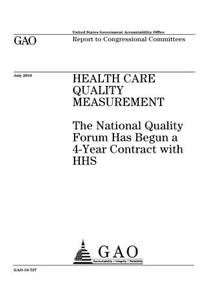 Health care quality measurement