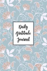 Gratitude Journal Swirly Flowers Pattern 2
