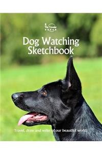 Dog Watching Sketchbook