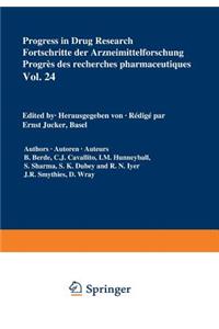 Progress in Drug Research / Fortschritte Der Arzneimittelforschung / Progrès Des Recherches Pharmaceutiques