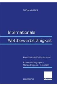 Internationale Wettbewerbsfähigkeit