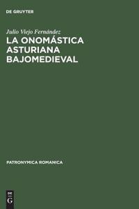 La onomástica asturiana bajomedieval
