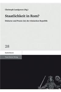 Staatlichkeit in Rom?