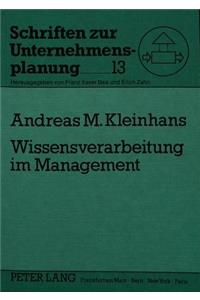 Wissensverarbeitung im Management