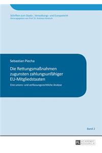 Die Rettungsmaßnahmen zugunsten zahlungsunfaehiger EU-Mitgliedstaaten