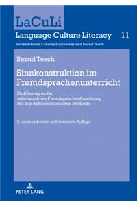 Sinnkonstruktion im Fremdsprachenunterricht