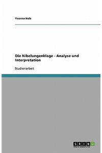 Die Nibelungenklage - Analyse und Interpretation