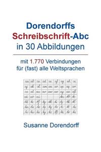 Dorendorffs Schreibschrift-ABC in 30 Abbildungen