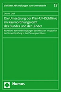 Umsetzung Der Plan-Up-Richtlinie Im Raumordnungsrecht Des Bundes Und Der Lander