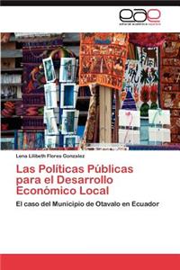 Políticas Públicas para el Desarrollo Económico Local